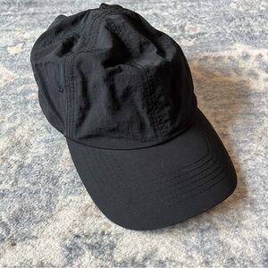 Ponyflo Black “Believe” Nia Nylon Active Cap